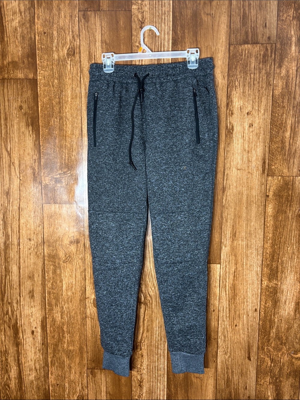 Beverly Hills Polo Club Charcoal Gray Knit Jogger Sweatpants